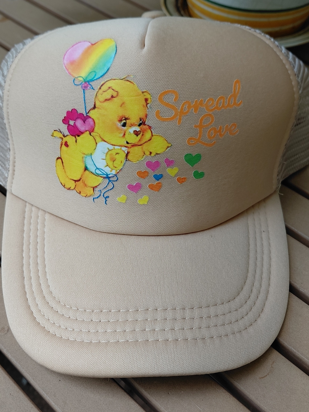 Care Bears Hat - Beige Official Licensed